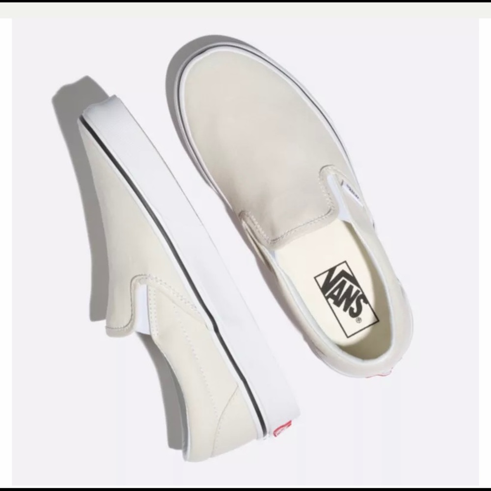 Vans - SlipOn Birch/True White